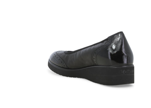 Melluso Décolleté Comfort Invernale Zeppa Tomaia Pelle